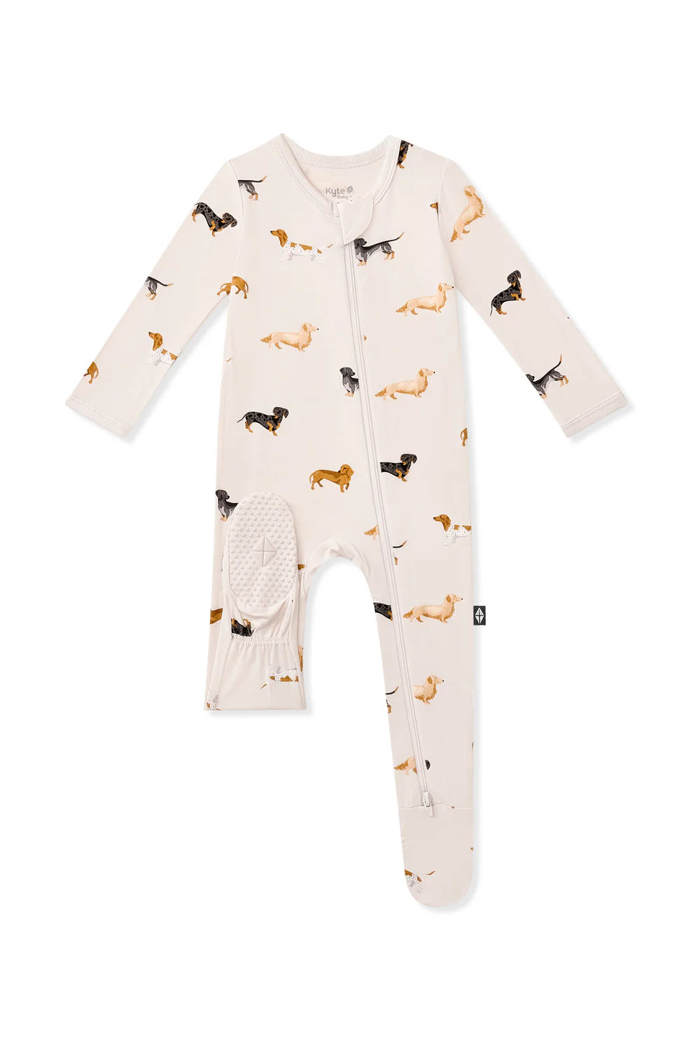 Kyte Baby Dachshund Zippered Footie Pajama