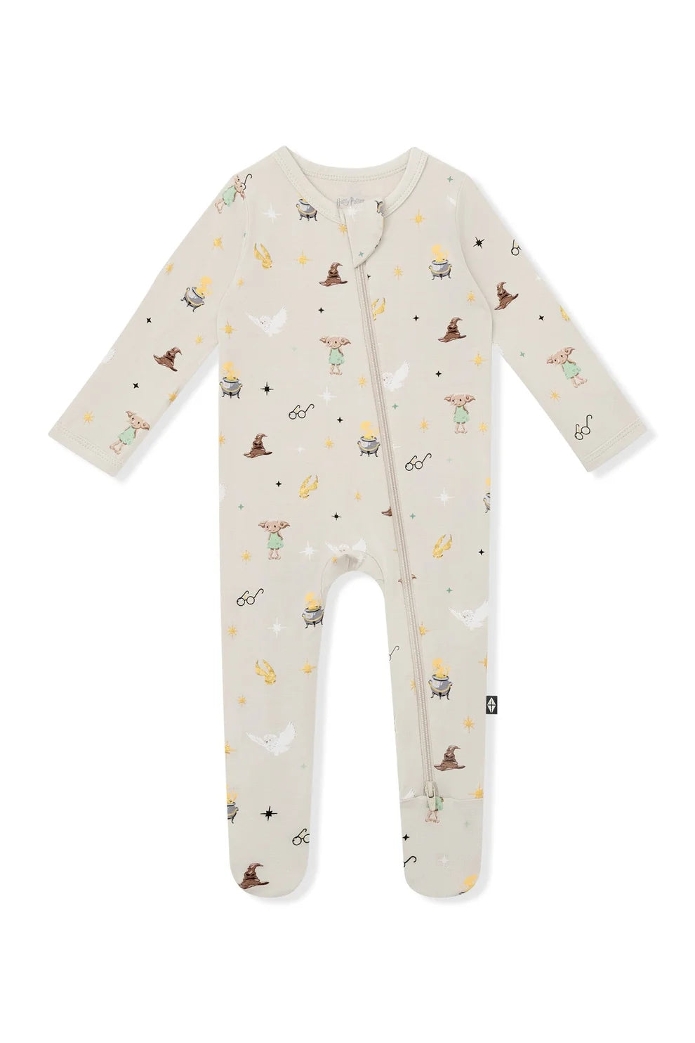 Kyte Baby x Harry Potter Zippered Footie in Starry Icons