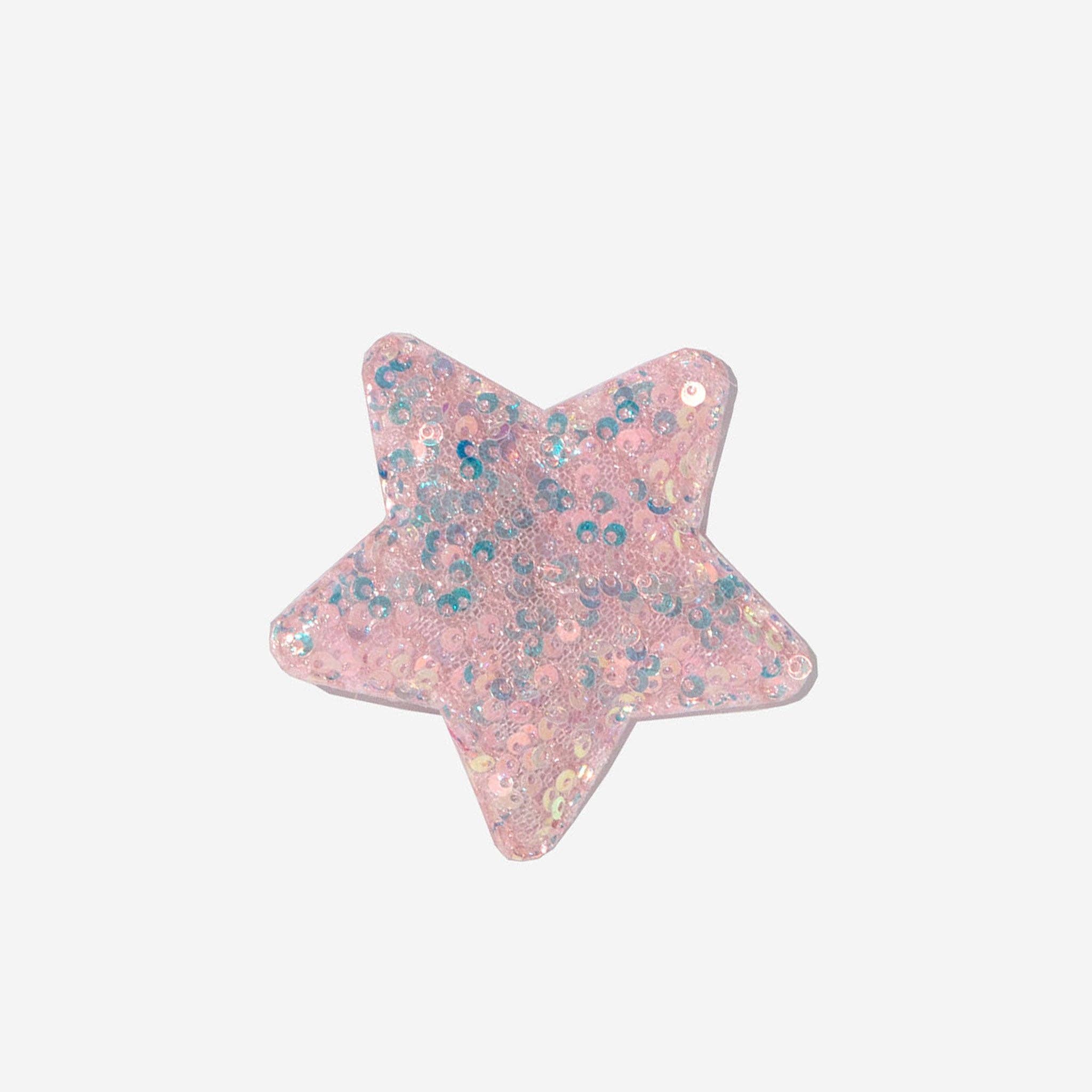 Spangled Star Clips: Rainbow Star / One Size