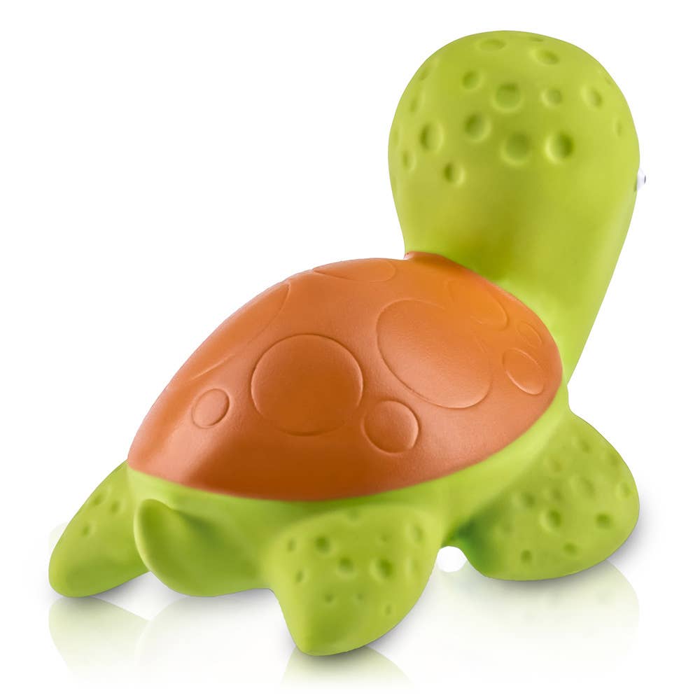 Natural Rubber Turtle Non-Toxic Bath Toy, Mold-free design