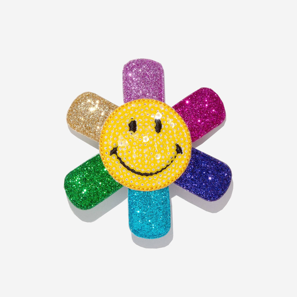 Multi Big Daisy Clip: Multi Flower / One Size