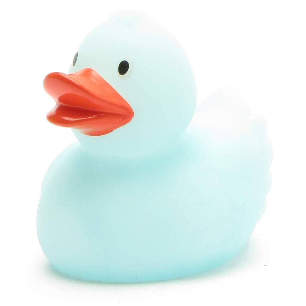 Rubber Duck Glow in the Dark - blue - rubber duck