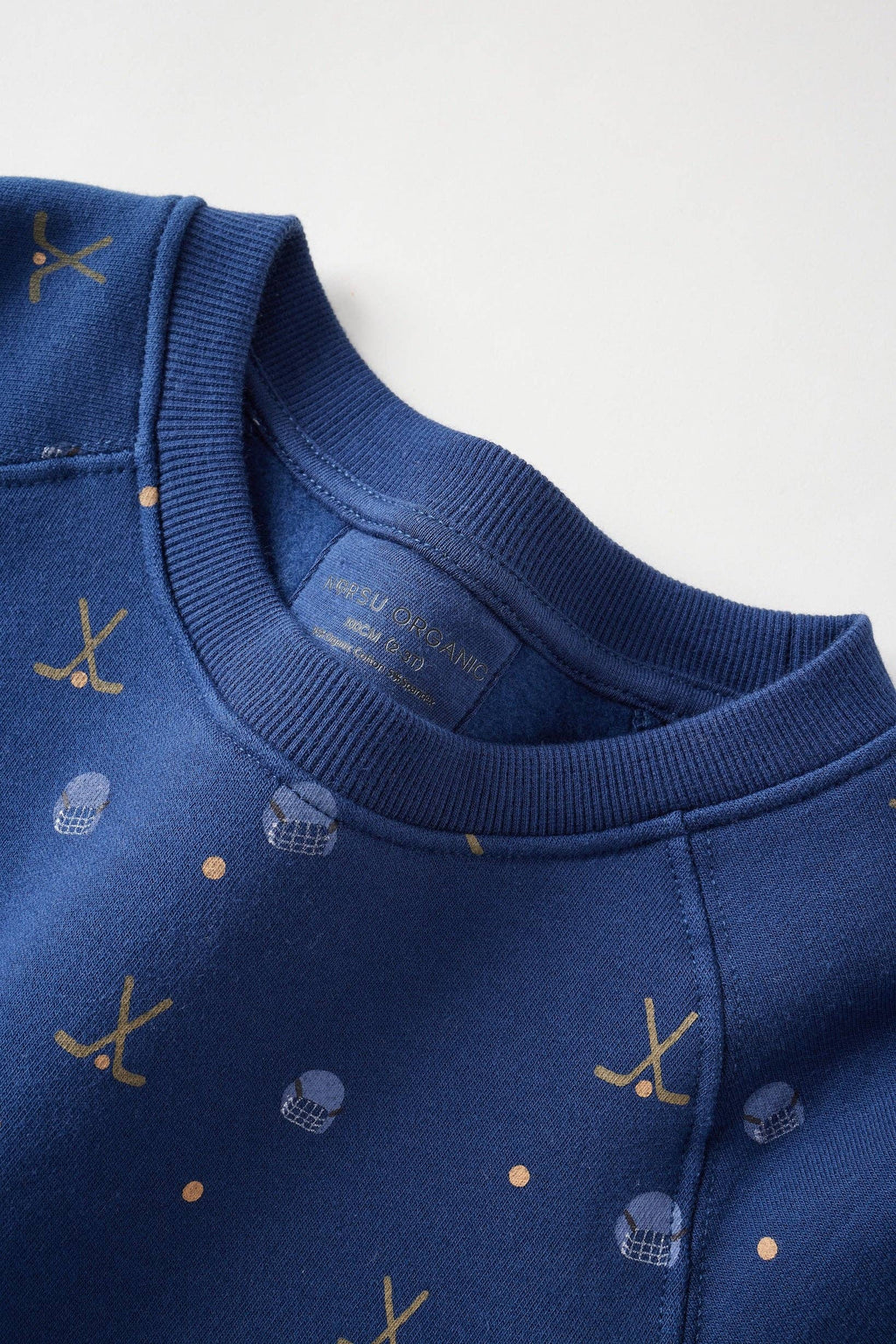 Toddler Organic Fleece Sweatshirt-Hockey