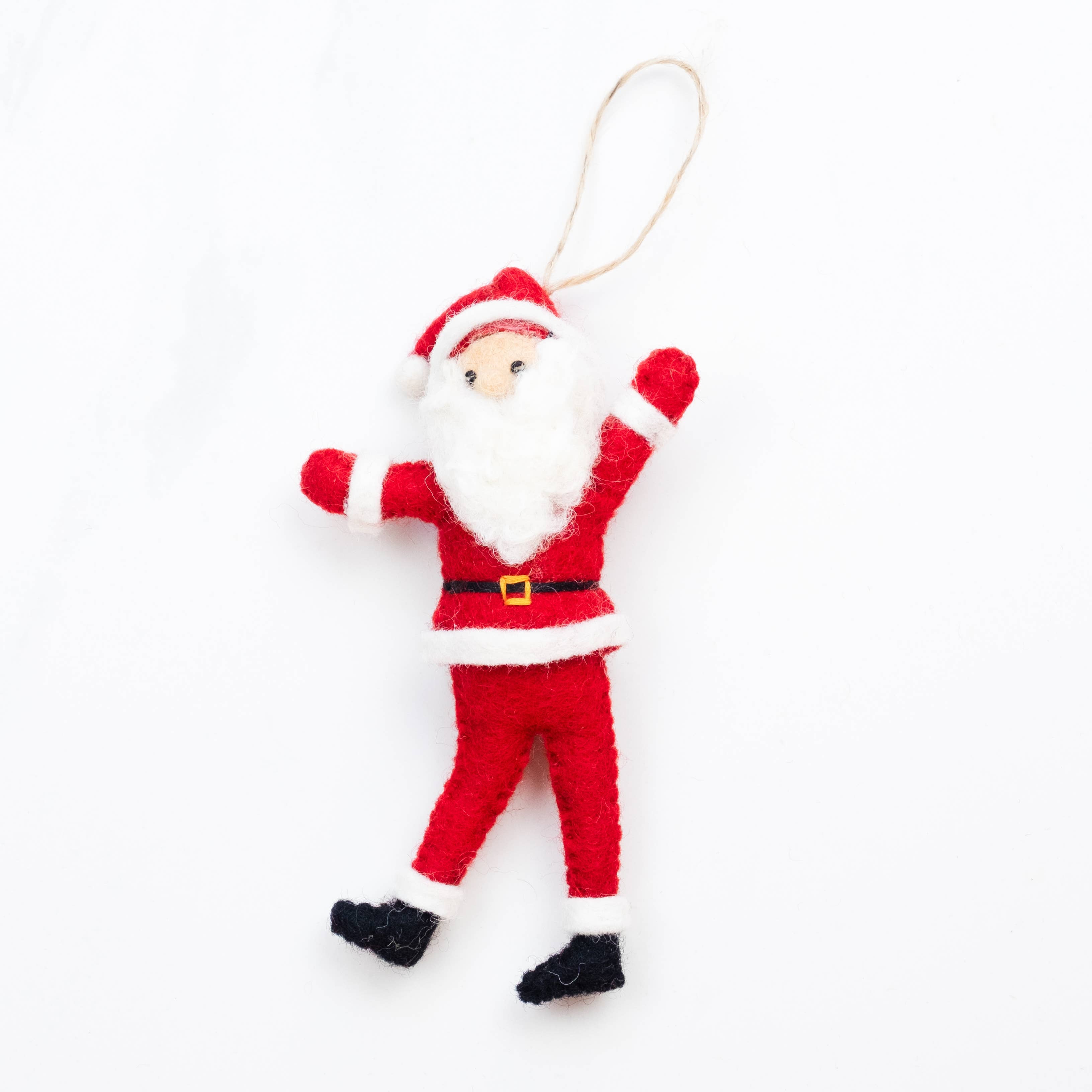 Ornament - Felt Dancing Santa