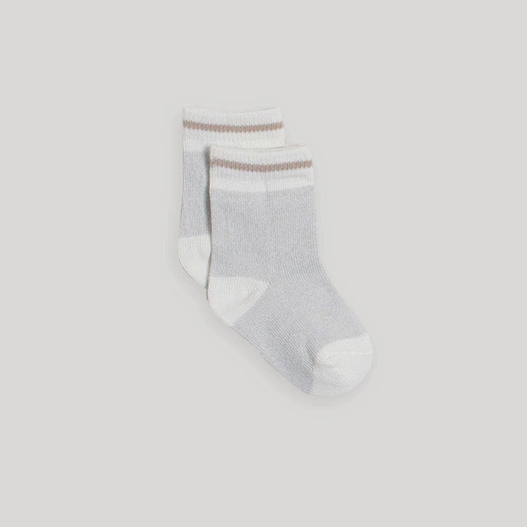 Snugabye Dream 2pk Infant Boot Socks - GREY