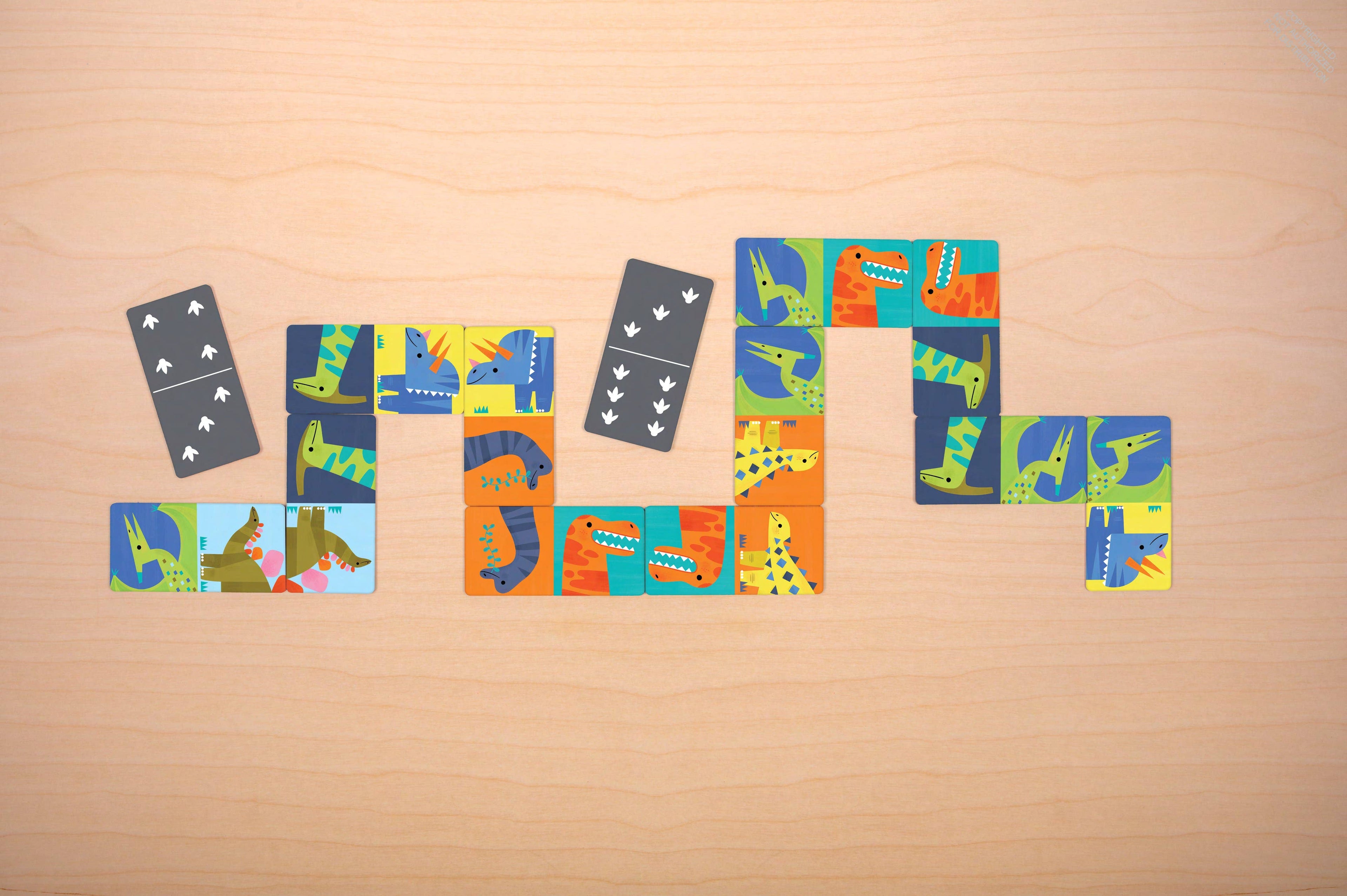 Dinosaur Dominoes