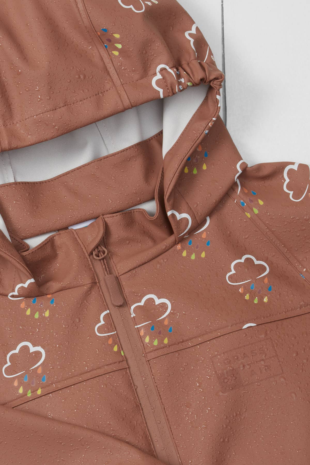 Rose Colour Changing Kids Rain Jacket LAST SIZE 5-6years