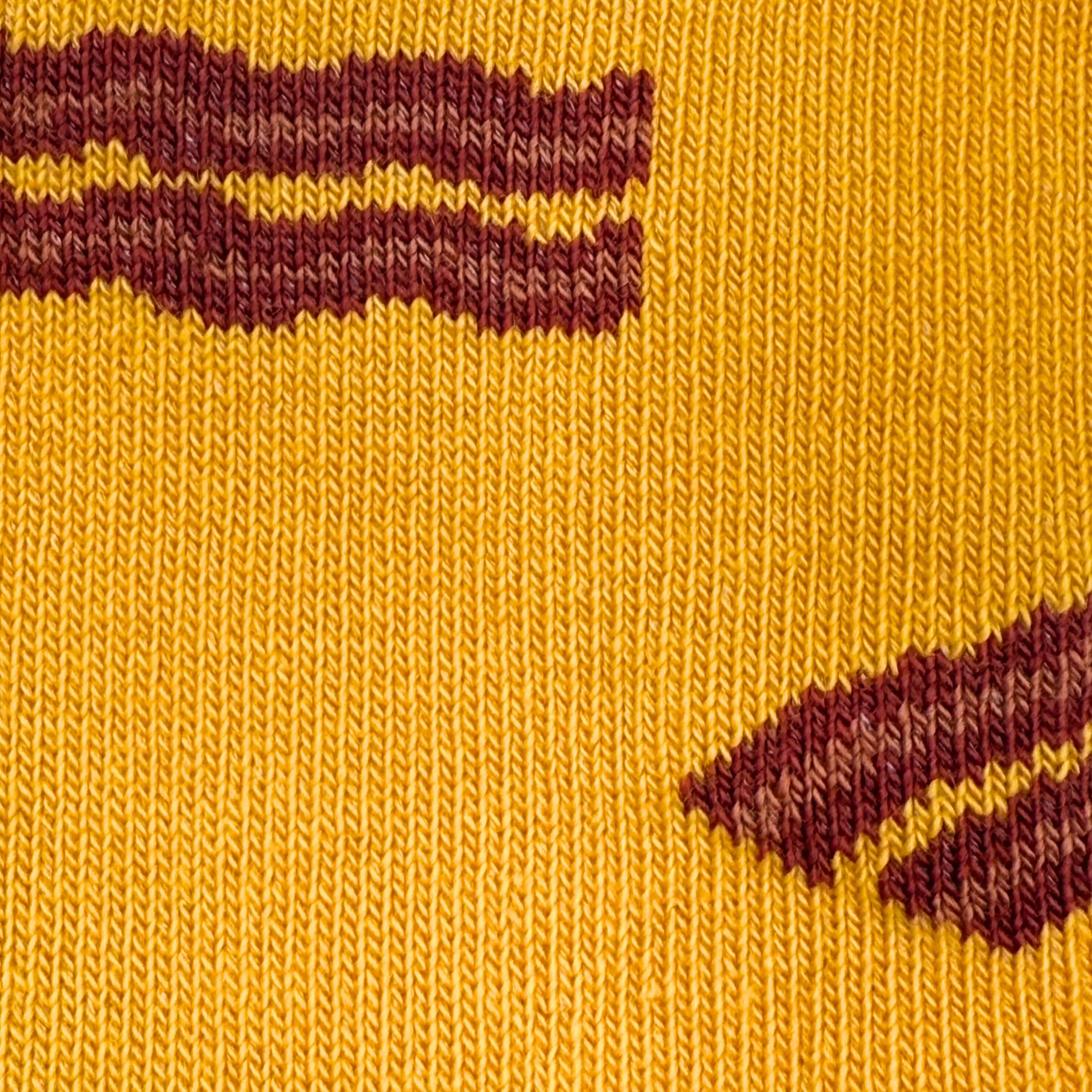 Kid's Bacon & Eggs Yellow Crew Socks