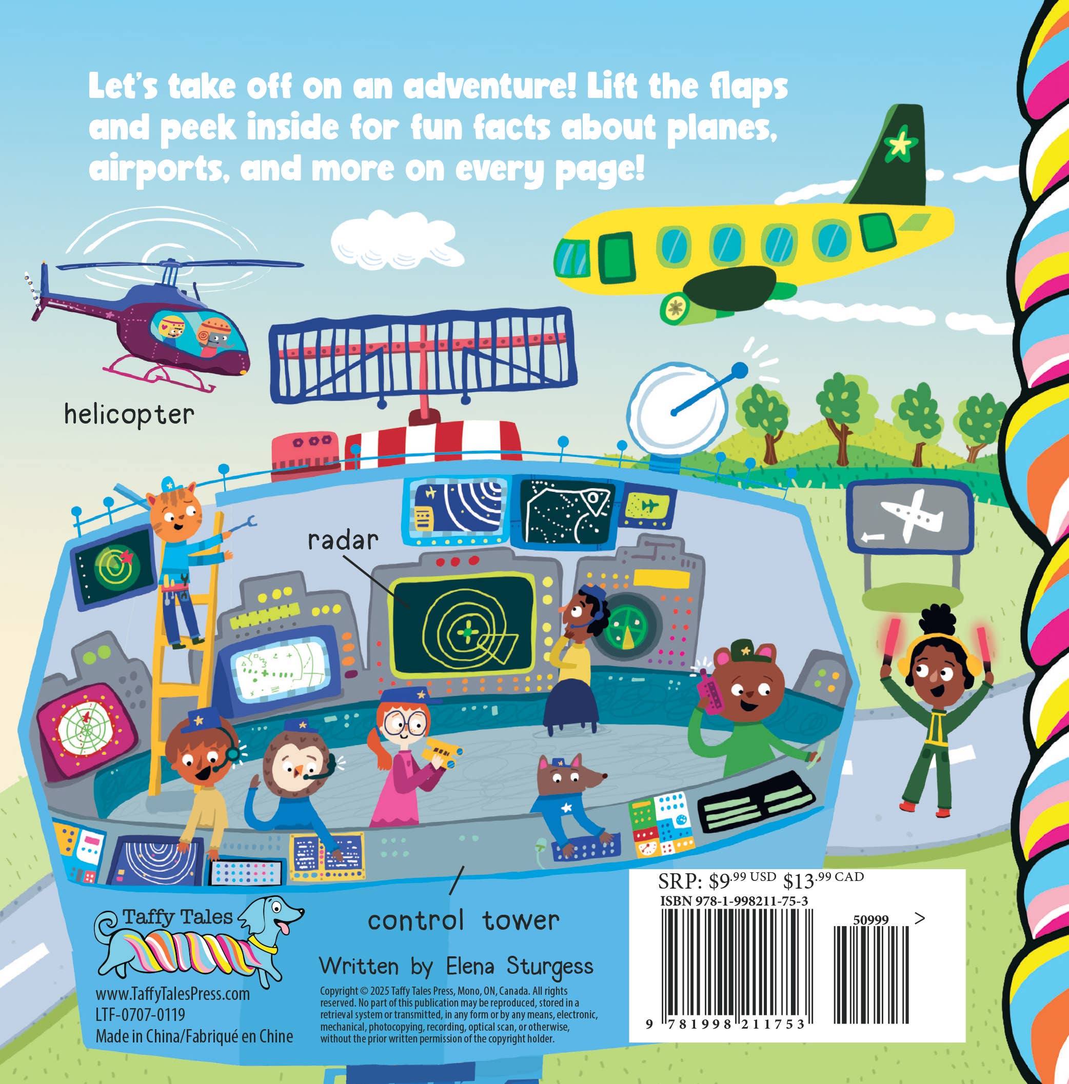 Planes Fun Flaps (a chunky lift-the-flaps board book)