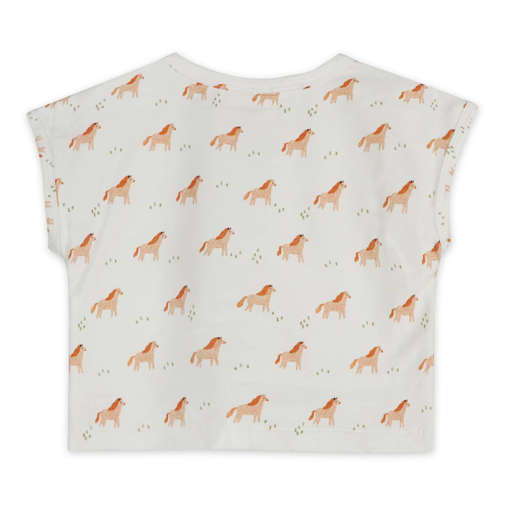 Horse Baby Tee & Shorts Organic Jersey