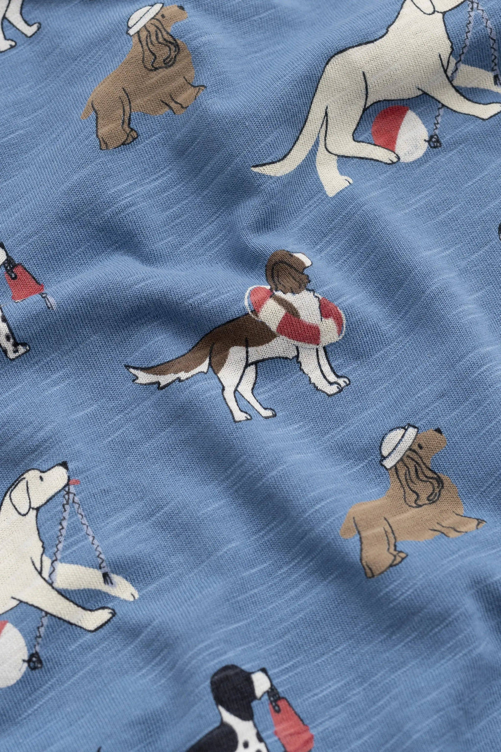 Kids Short Sleeve Crewneck Tee Nantucket Pups