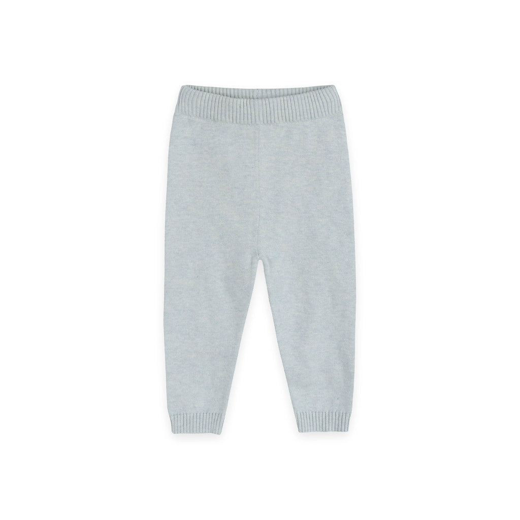 Airplane Organic Cotton Knit Baby Knit Pullover & Pant Set