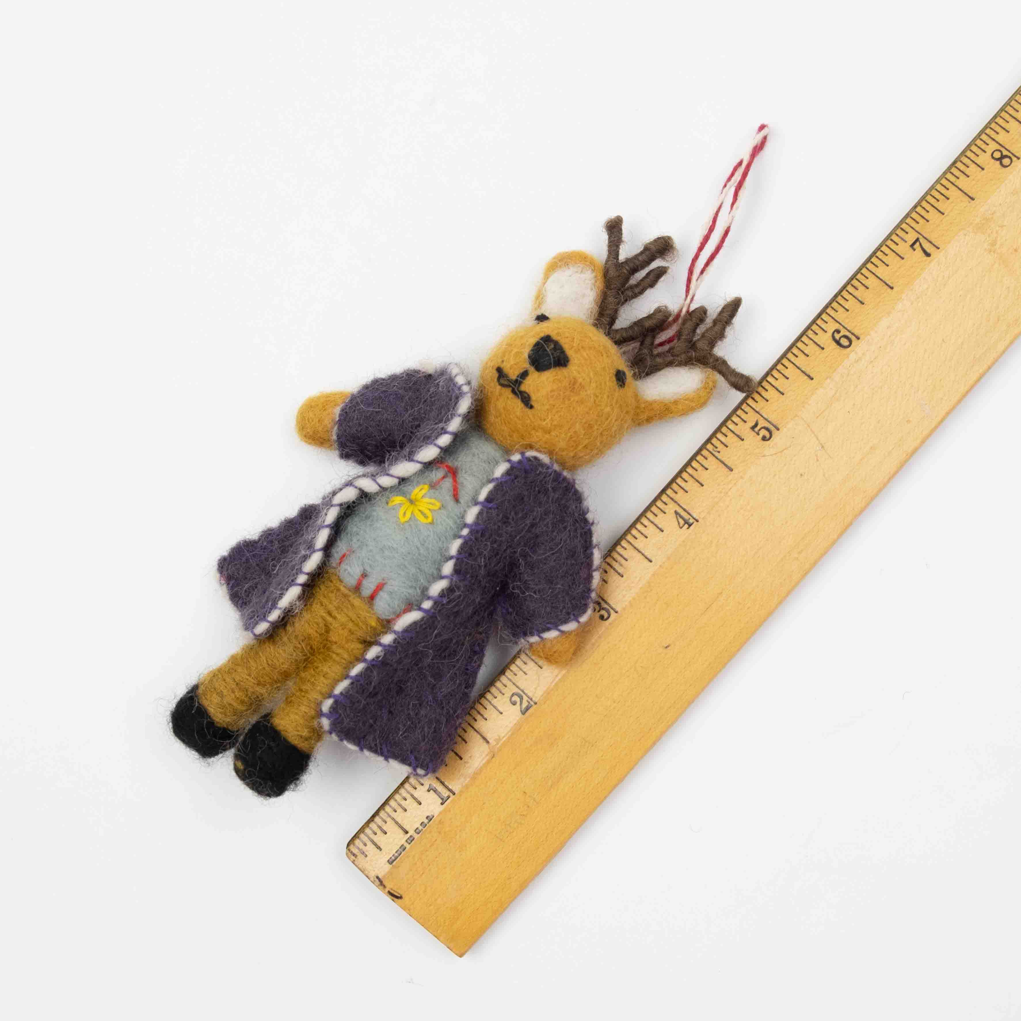 Ornament - Dapper Reindeer - NEW!