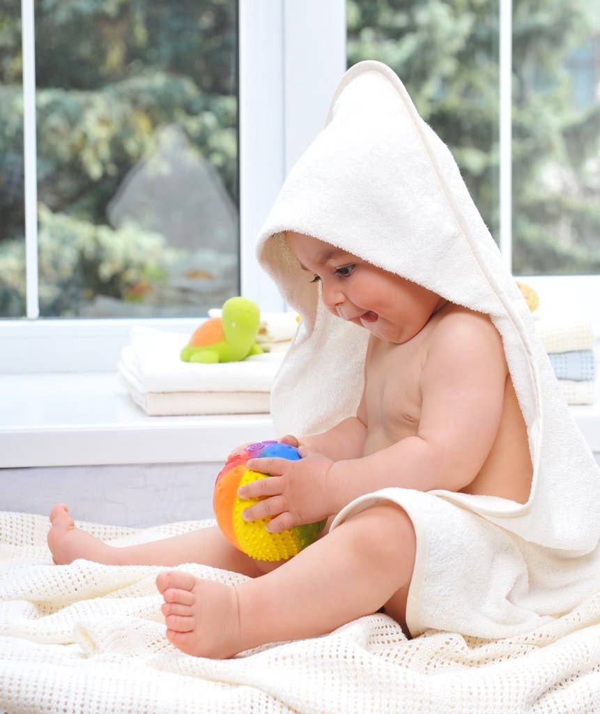 Natural Rubber 4" Sensory Ball Rainbow, Eco-Friendly