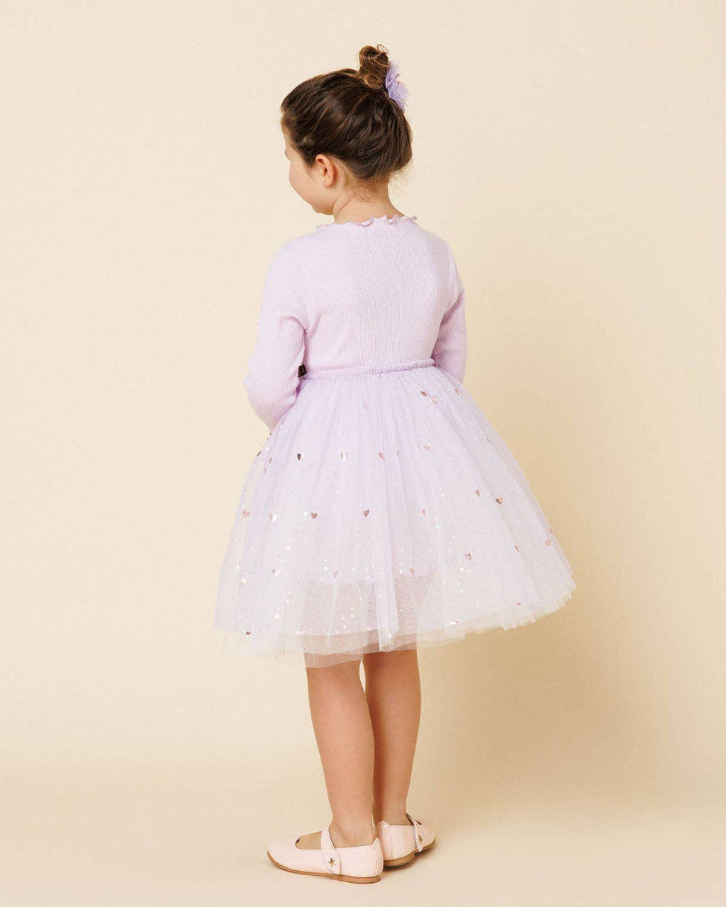 Emma Bow Tutu Dress: Pink
