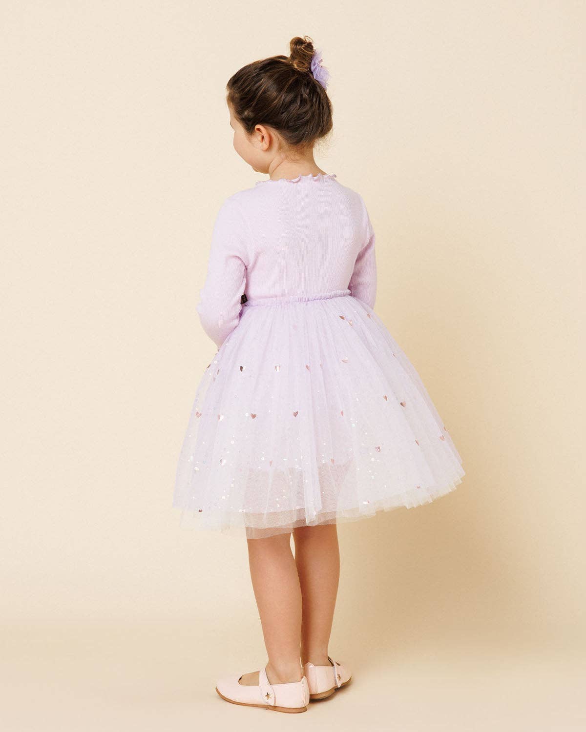 Emma Bow Tutu Dress: Pink