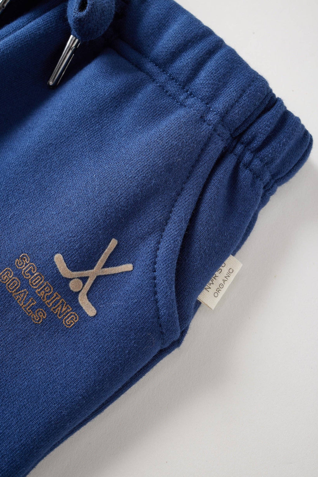 Organic Toddler Fleece Sweatpant-Navy