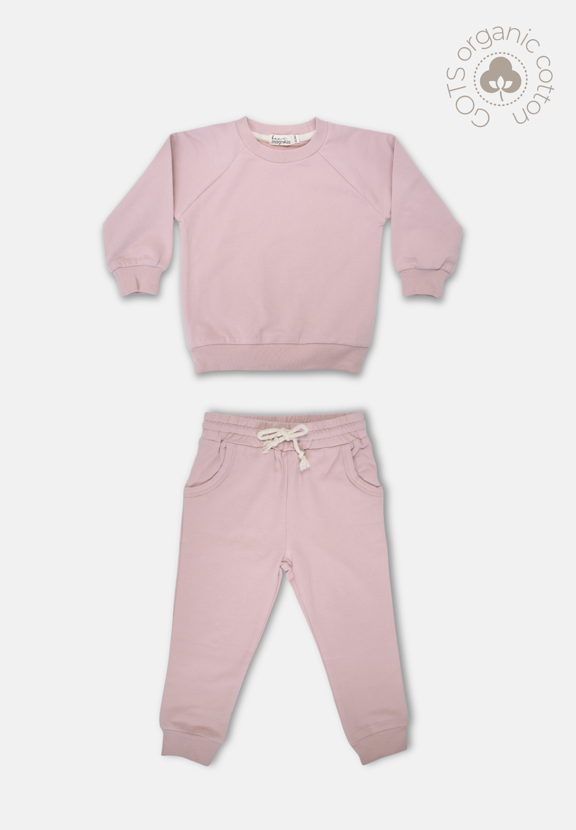 Organic Jogger Set - Pink