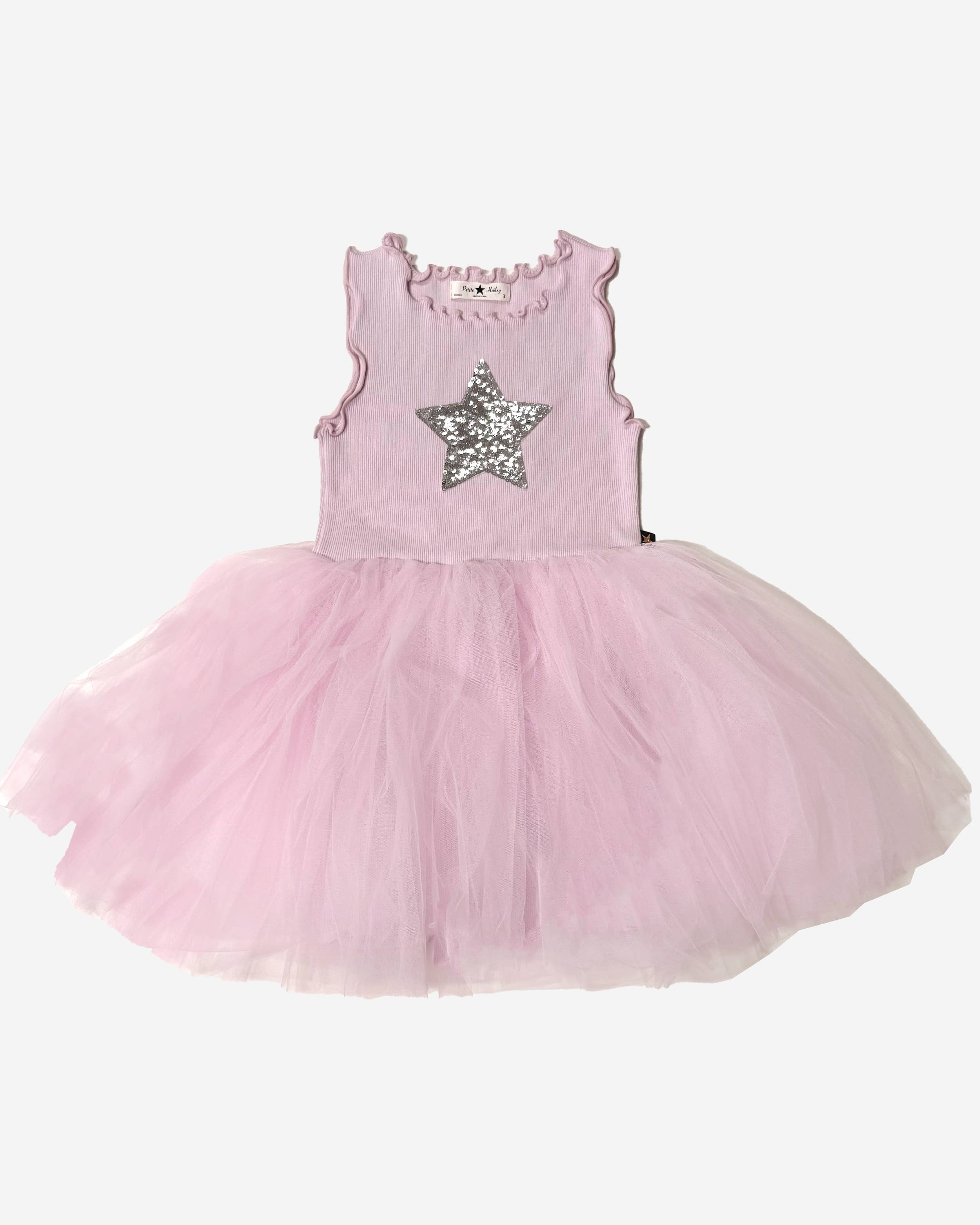PH Star Tutu Dress: Lilac