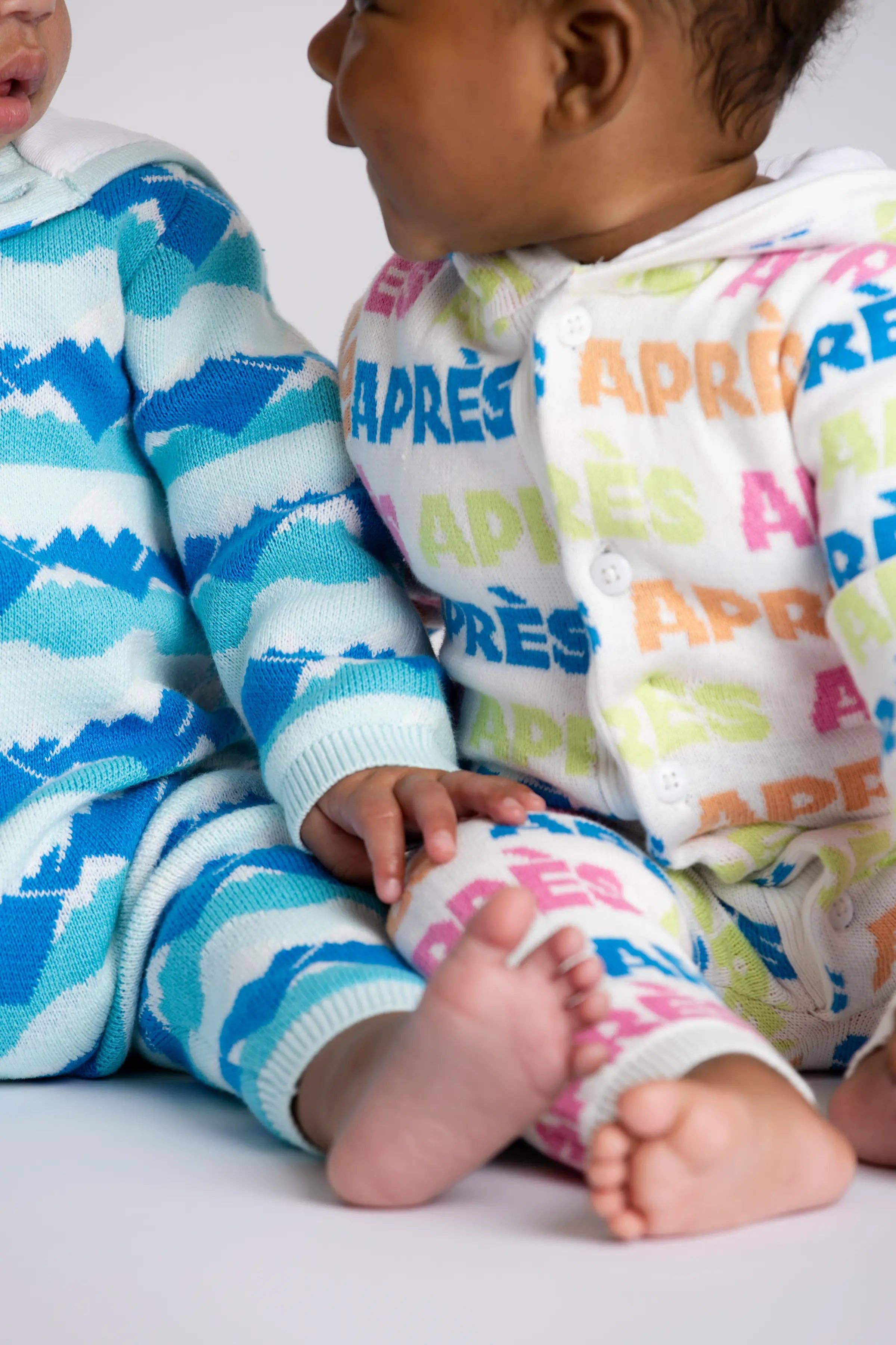Apres Ski Romper_Rainbow Apres: Unisex / Rainbow Apres / 18-24m