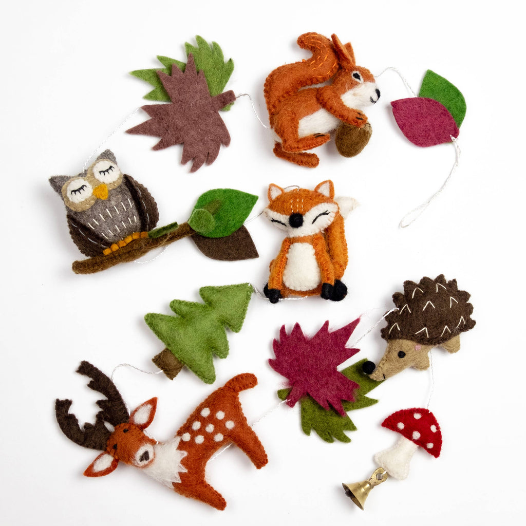 Garland - Wall Décor - Forest Animals