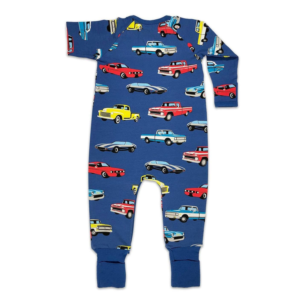 Cars & Trucks, Blue Baby Pajamas
