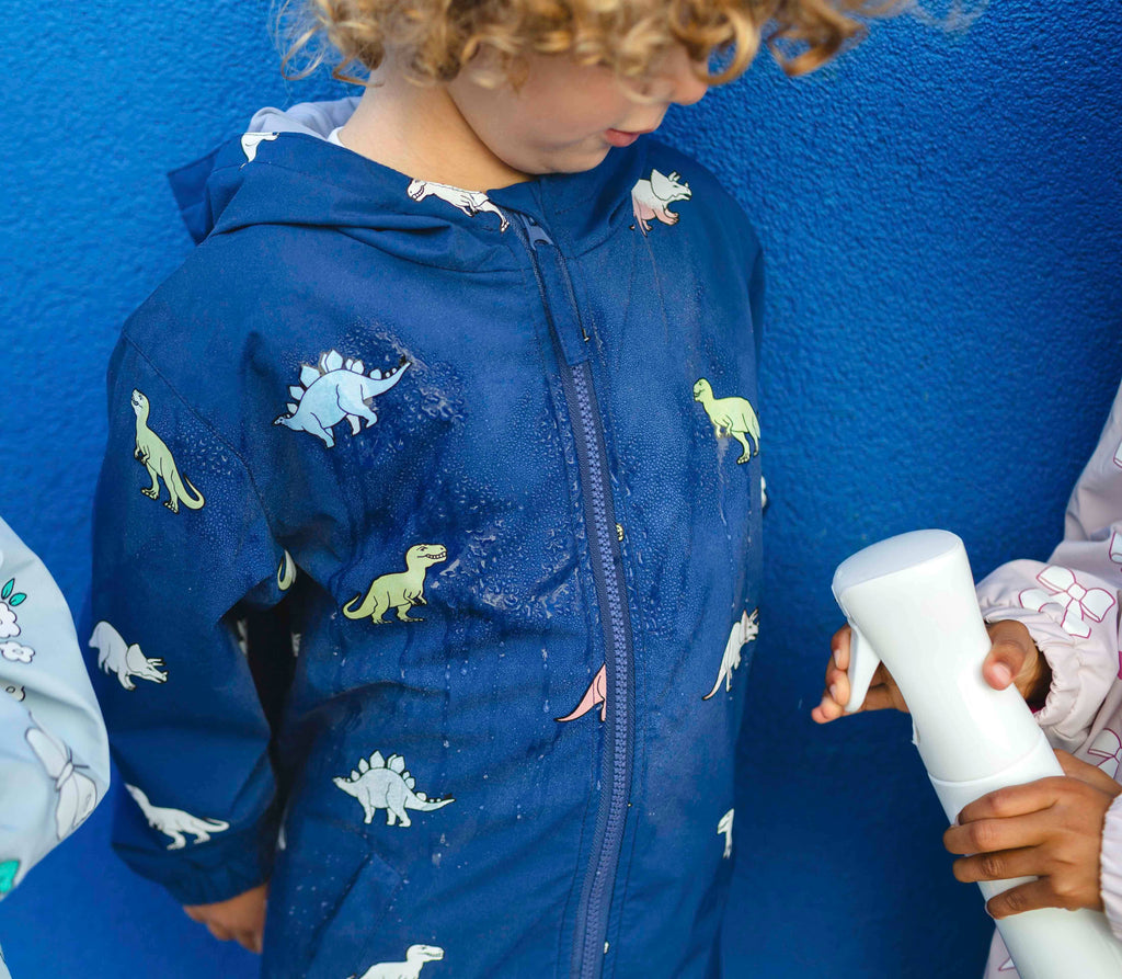 Dinosaur Color Changing Kids Raincoat