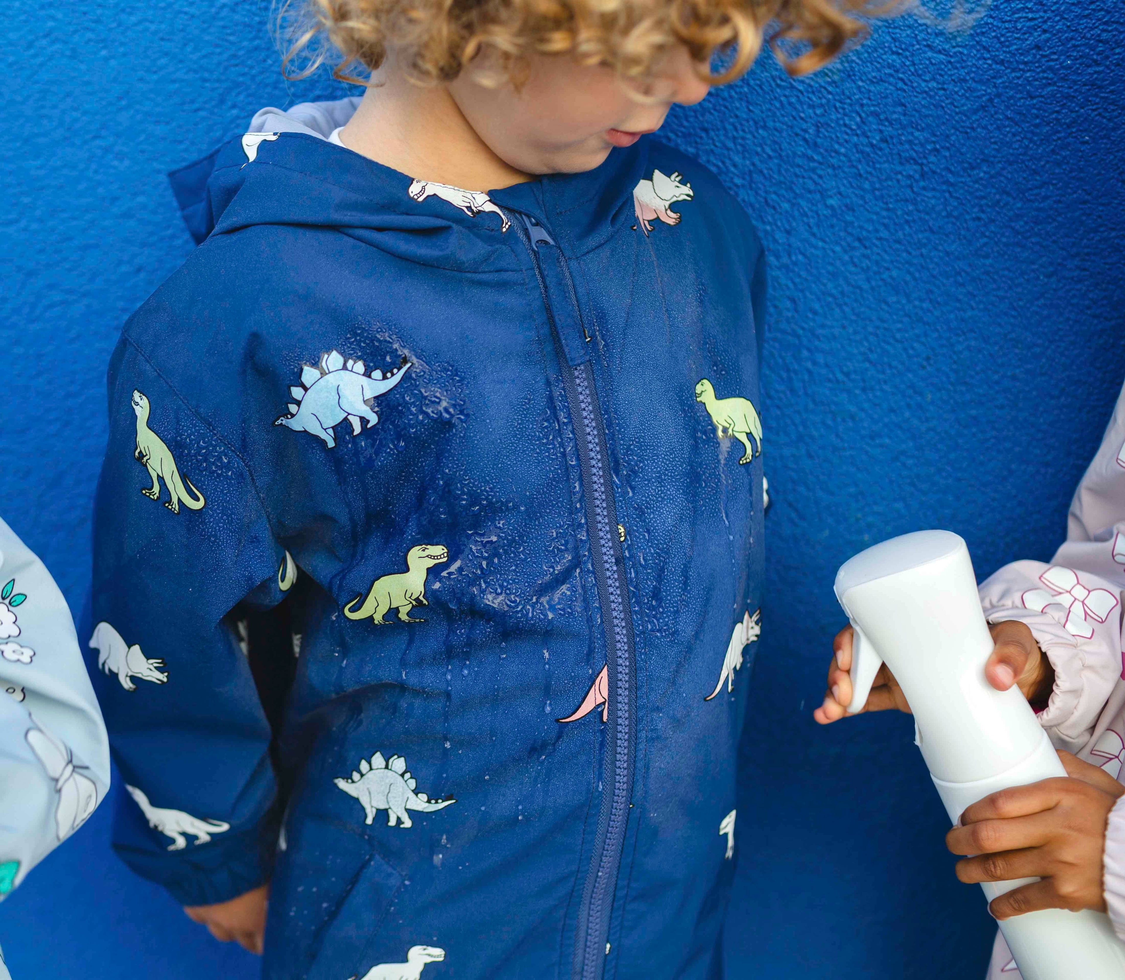 Dinosaur Color Changing Kids Raincoat