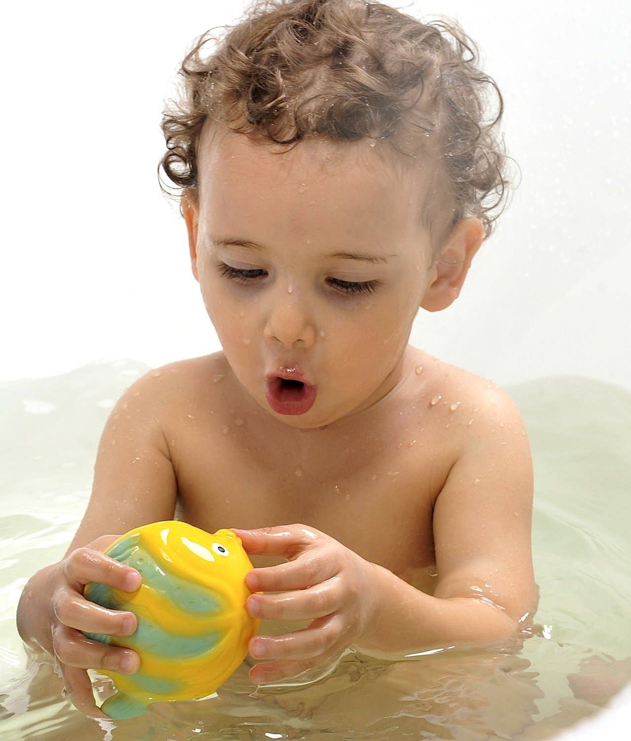 Natural Rubber Fish Non-Toxic Bath Toy, Mold-free design