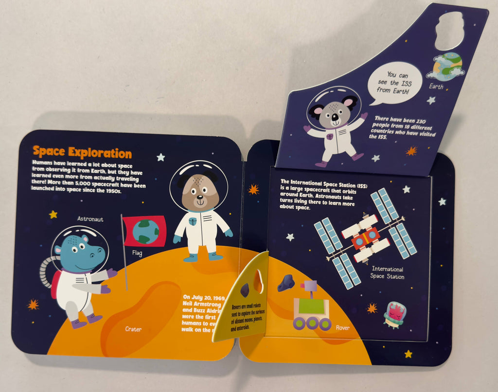 Planets And Stars Fun Flaps (a chunky lift-the-flaps book)