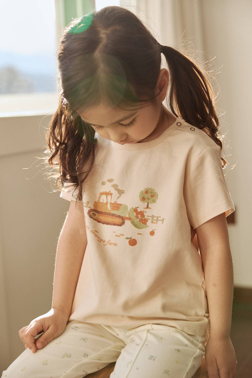 Organic Cotton Graphic T-shirt-Truck