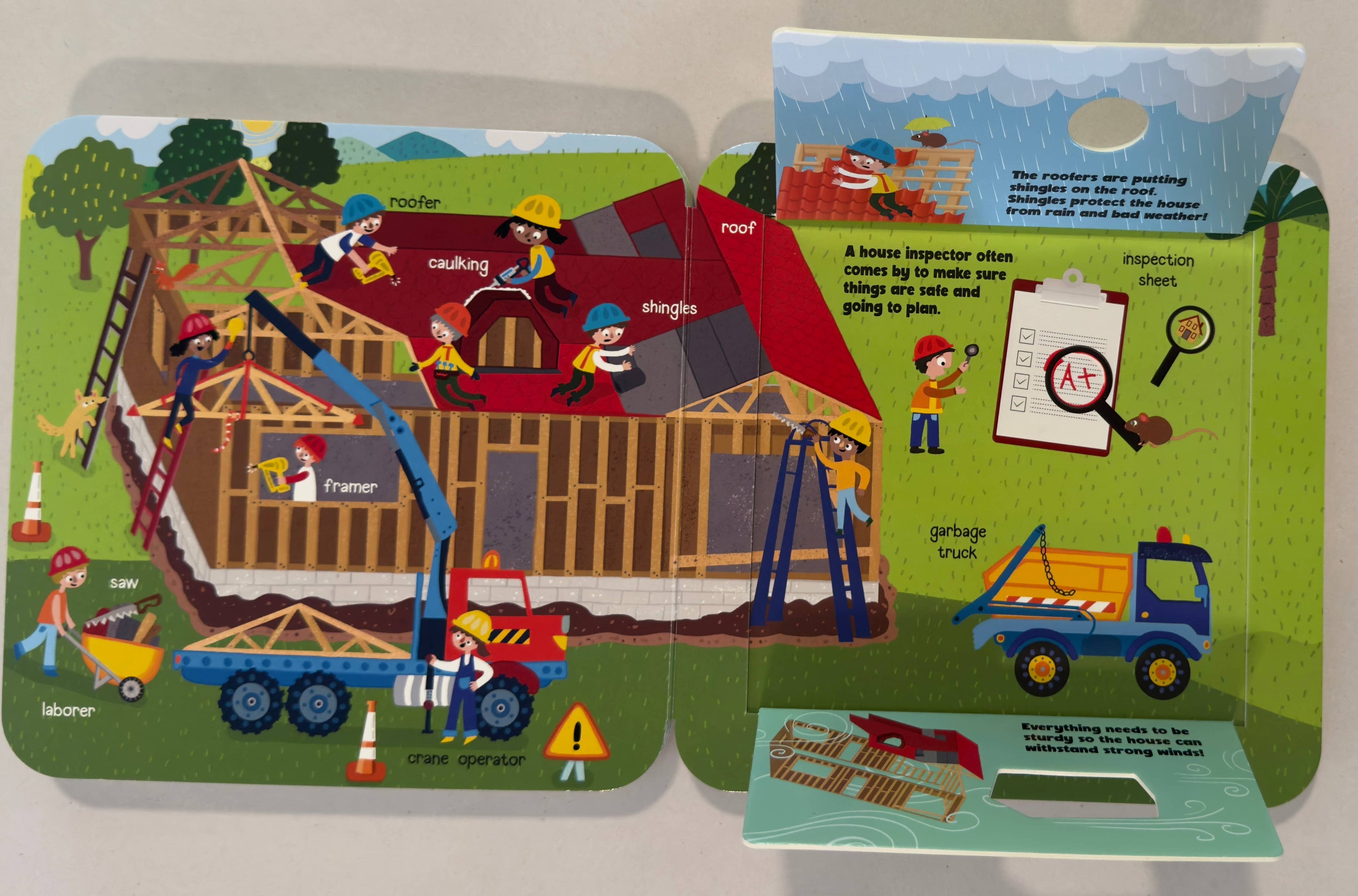 Construction Fun Flaps (a chunky lift-the-flaps board book)