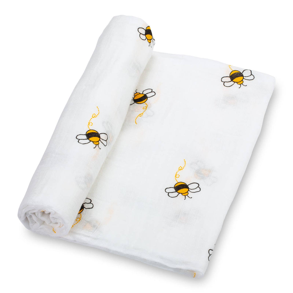 Couverture d'emmaillotage pour bébé Bee-utiful