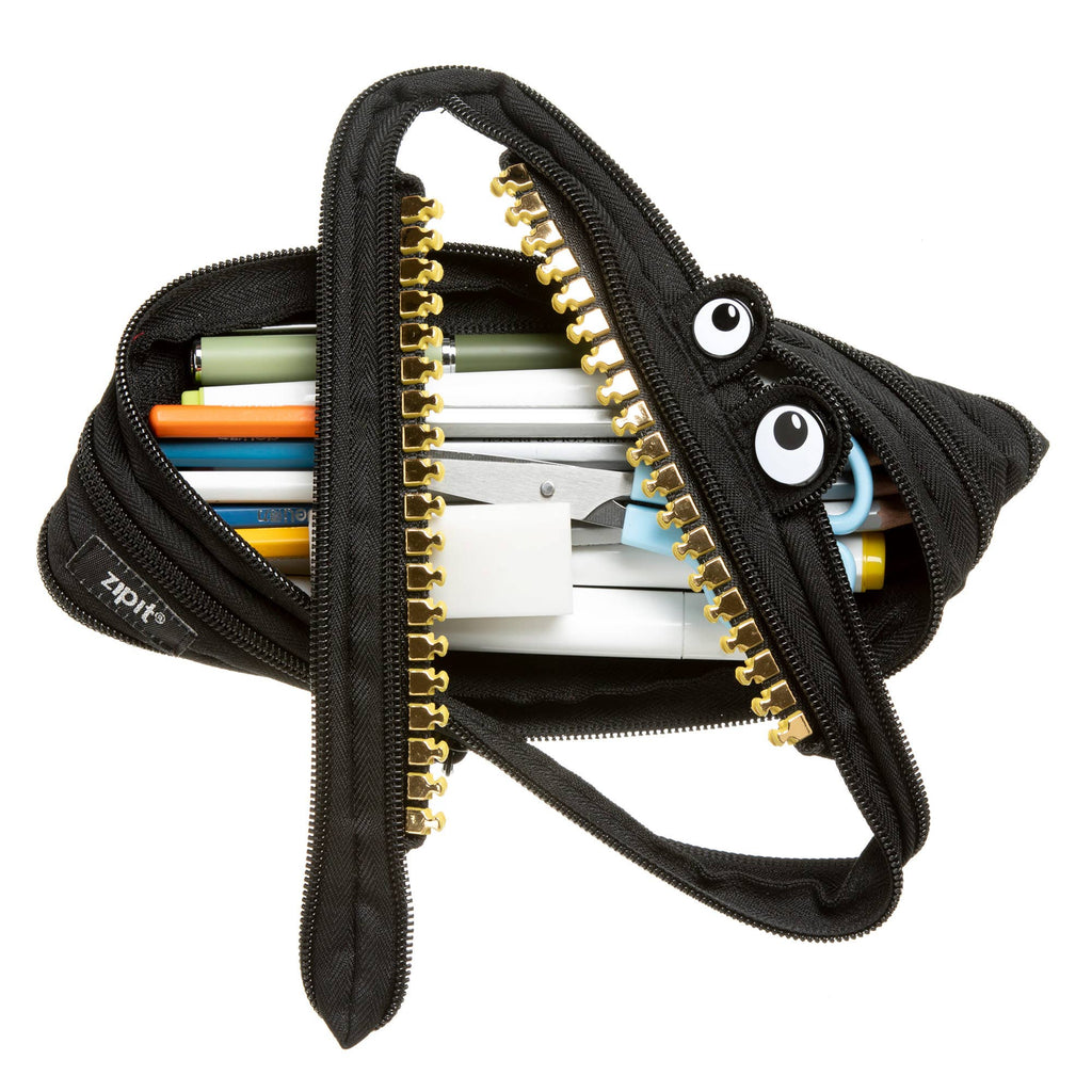 ZIPIT Grillz Monster Pencil Case, Black