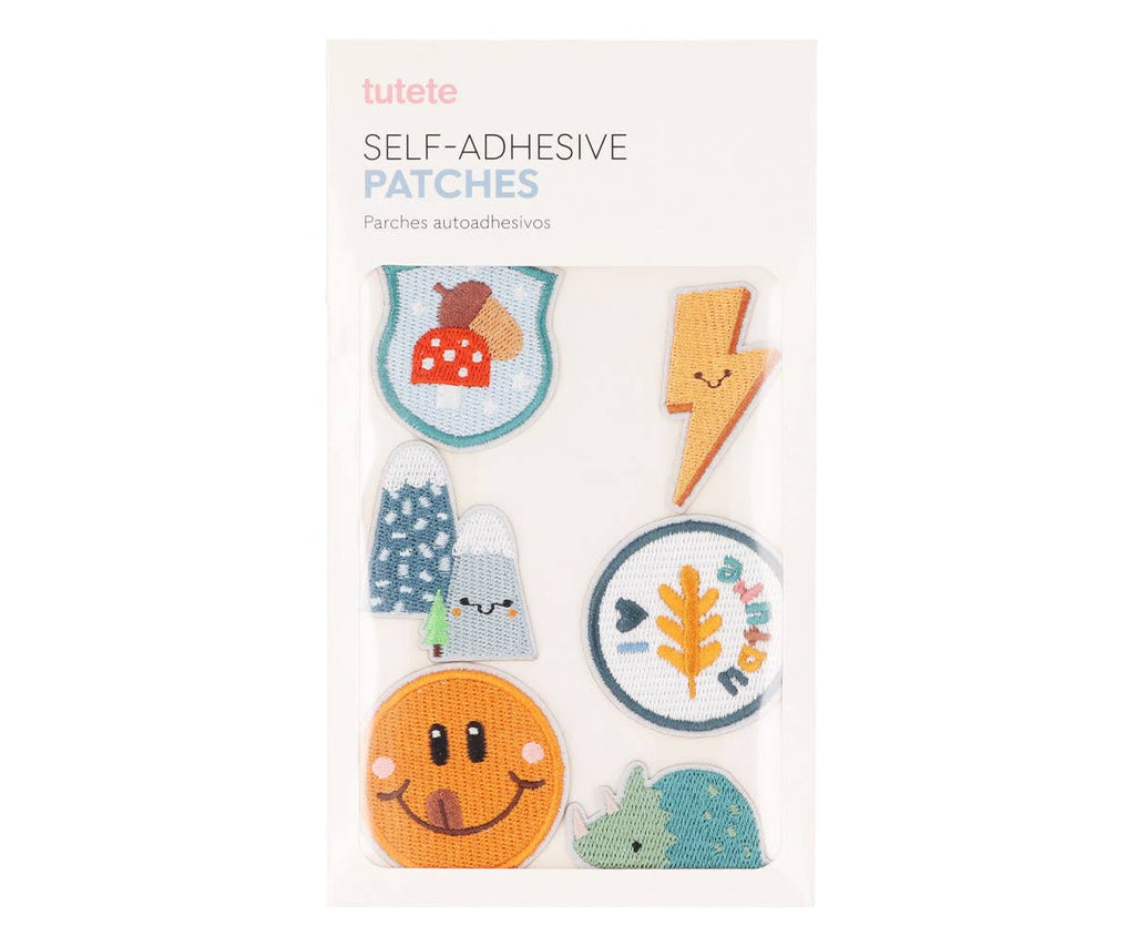 Nature Self-Adhesive Textile Patch Set