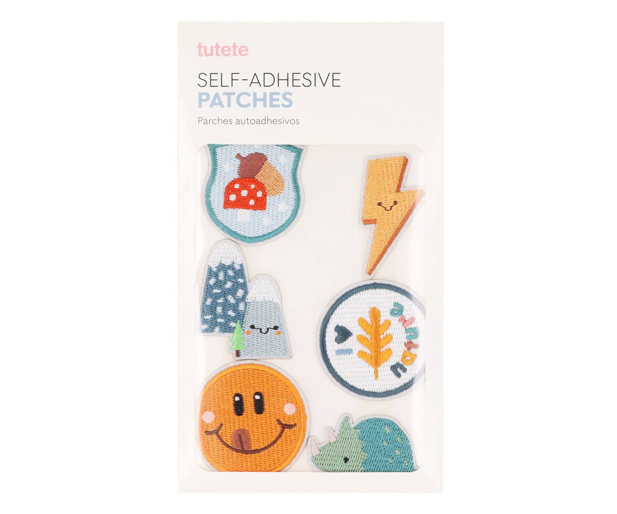 Nature Self-Adhesive Textile Patch Set