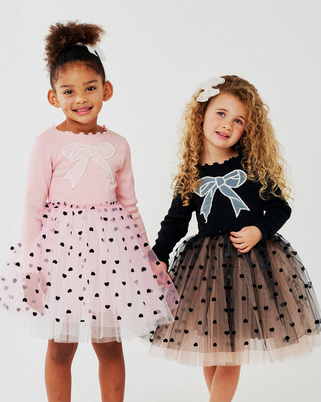 Heart Bow Tutu: Peach / 5