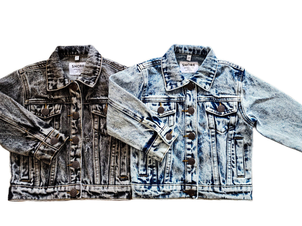 Smalls Acid Wash Blue Jean Jacket