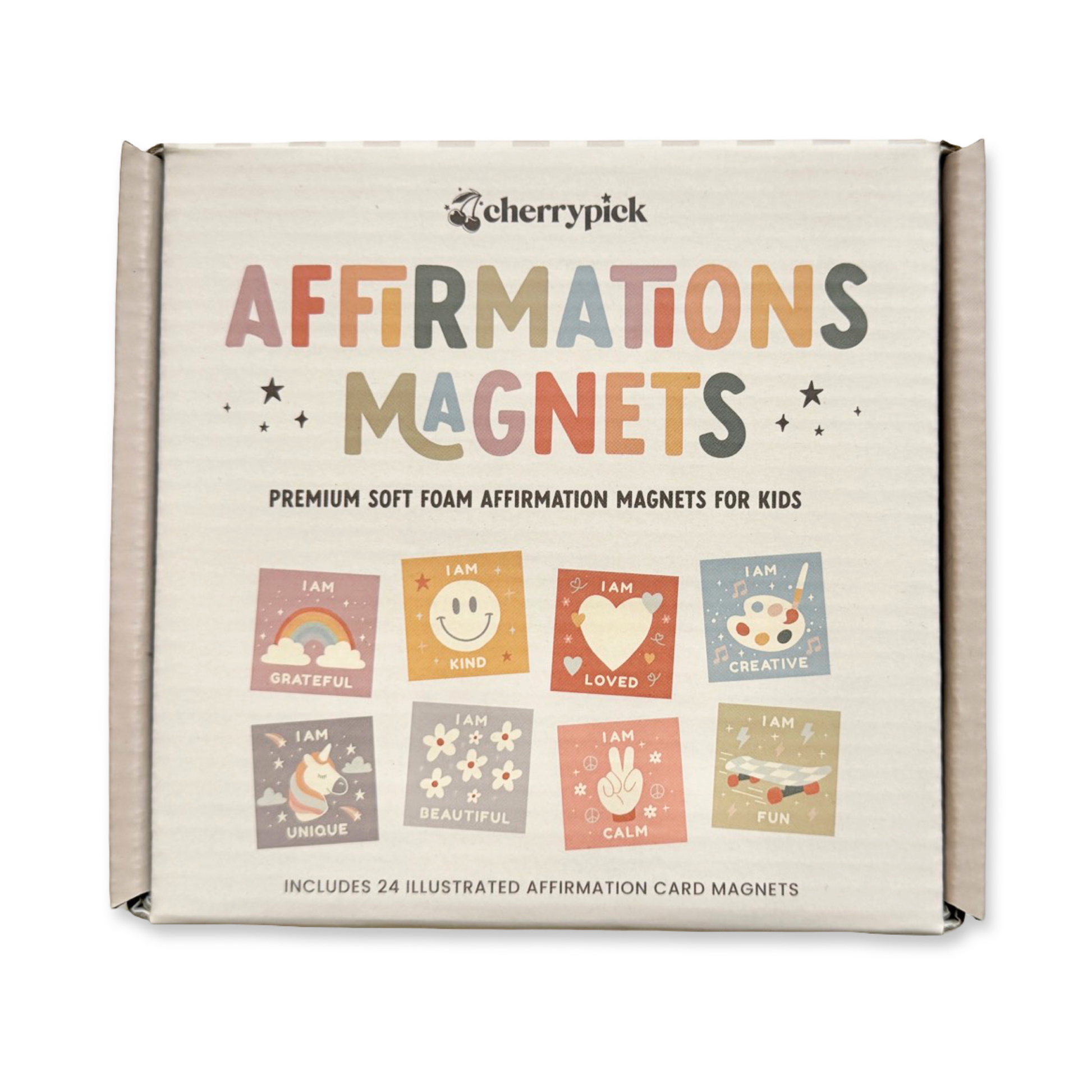 Affirmations Magnets - Soft Foam Magnetic Set