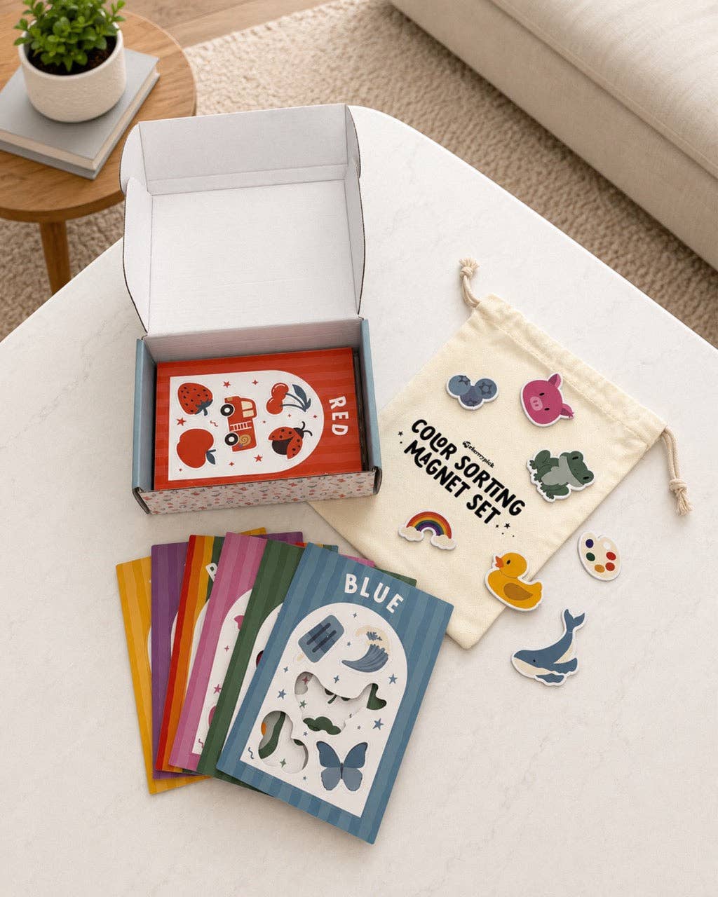 Color Sorting Magnet Set (60pc set)