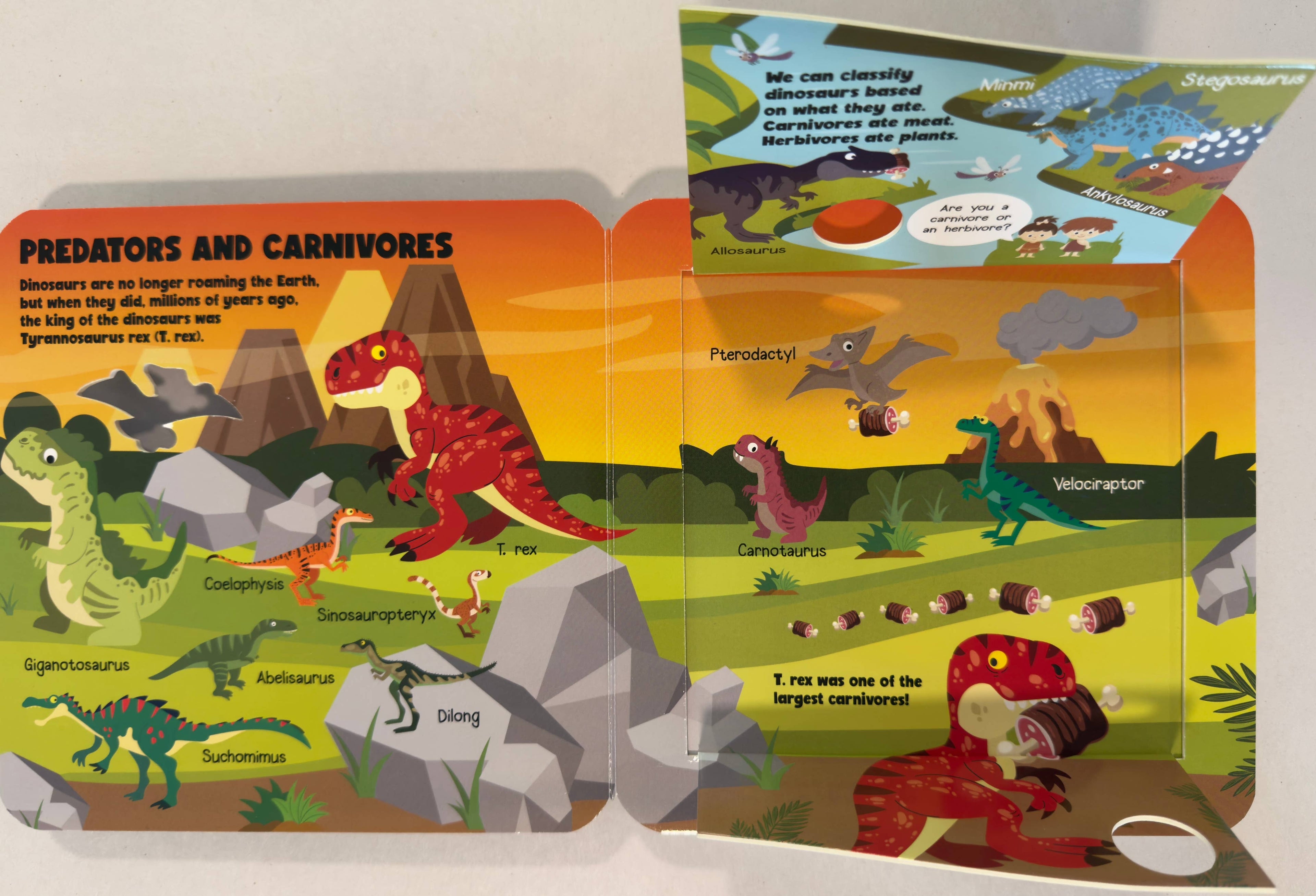 Dinosaurs Fun Flaps (a chunky lift-the-flaps board book)