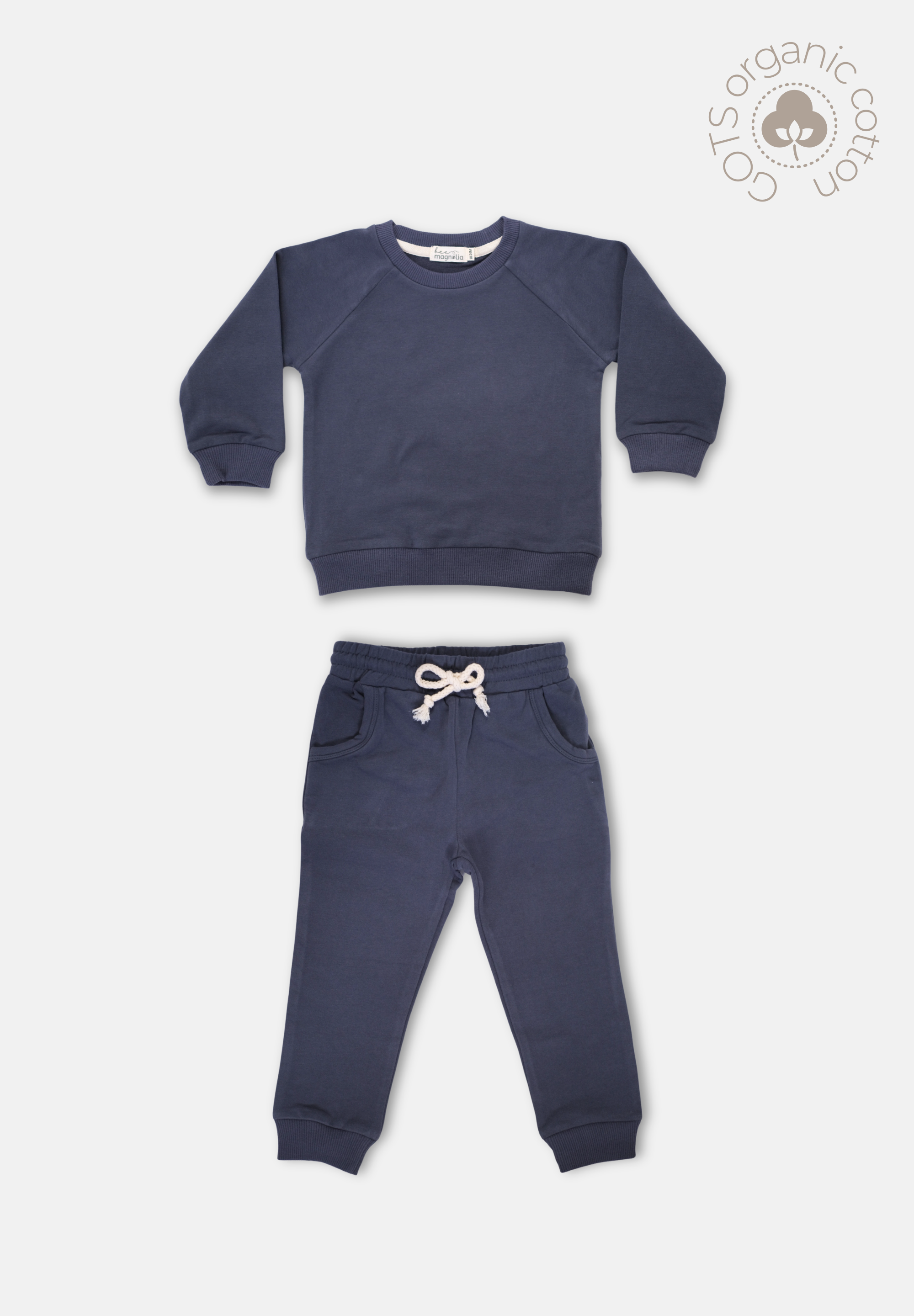 Organic Jogger Set - Blue