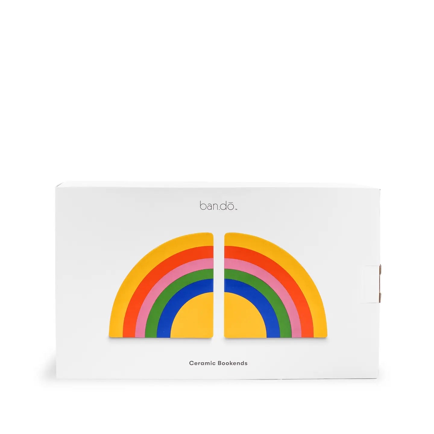 Rainbow Ceramic Bookends