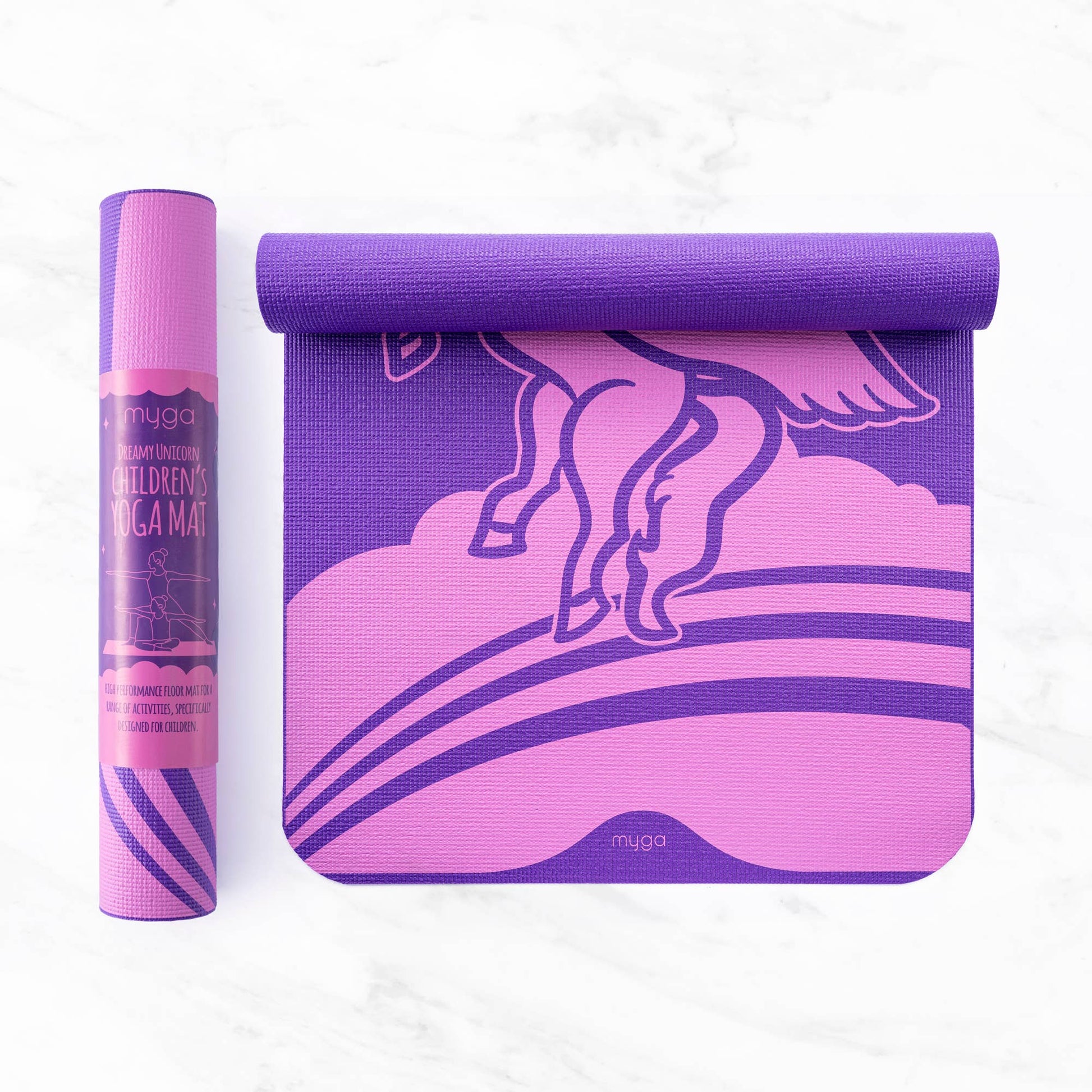 Kid's Unicorn Dreamcatcher Yoga Mat