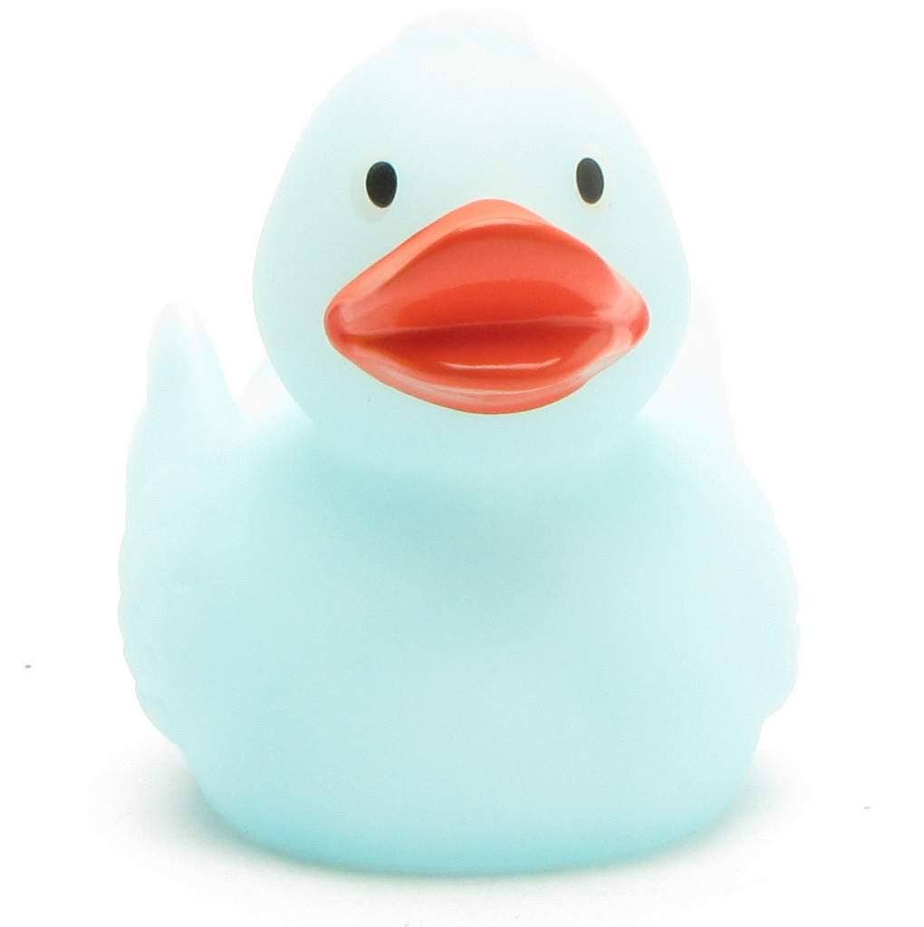 Rubber Duck Glow in the Dark - blue - rubber duck