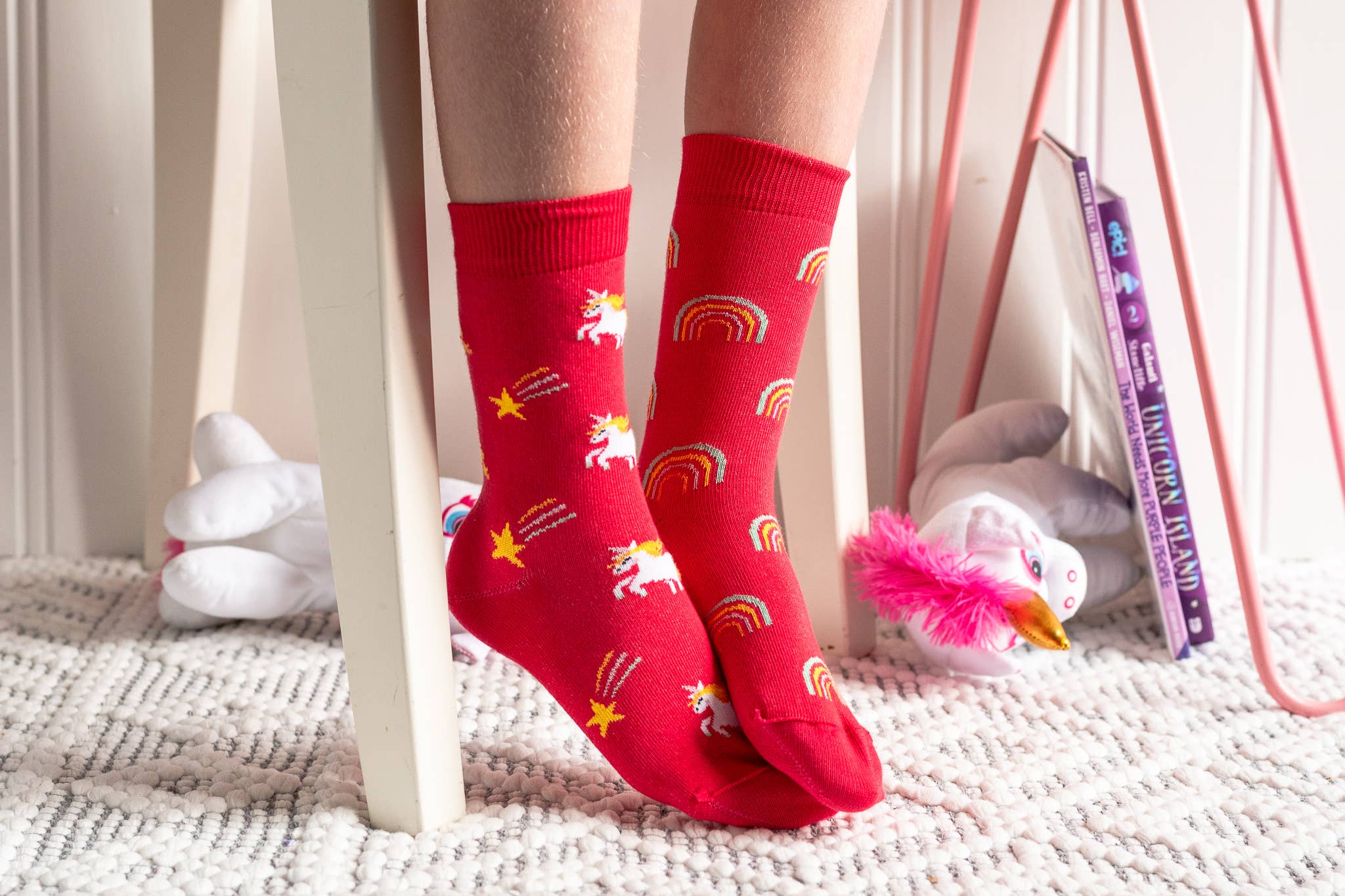 Kid's Unicorn Crew Socks
