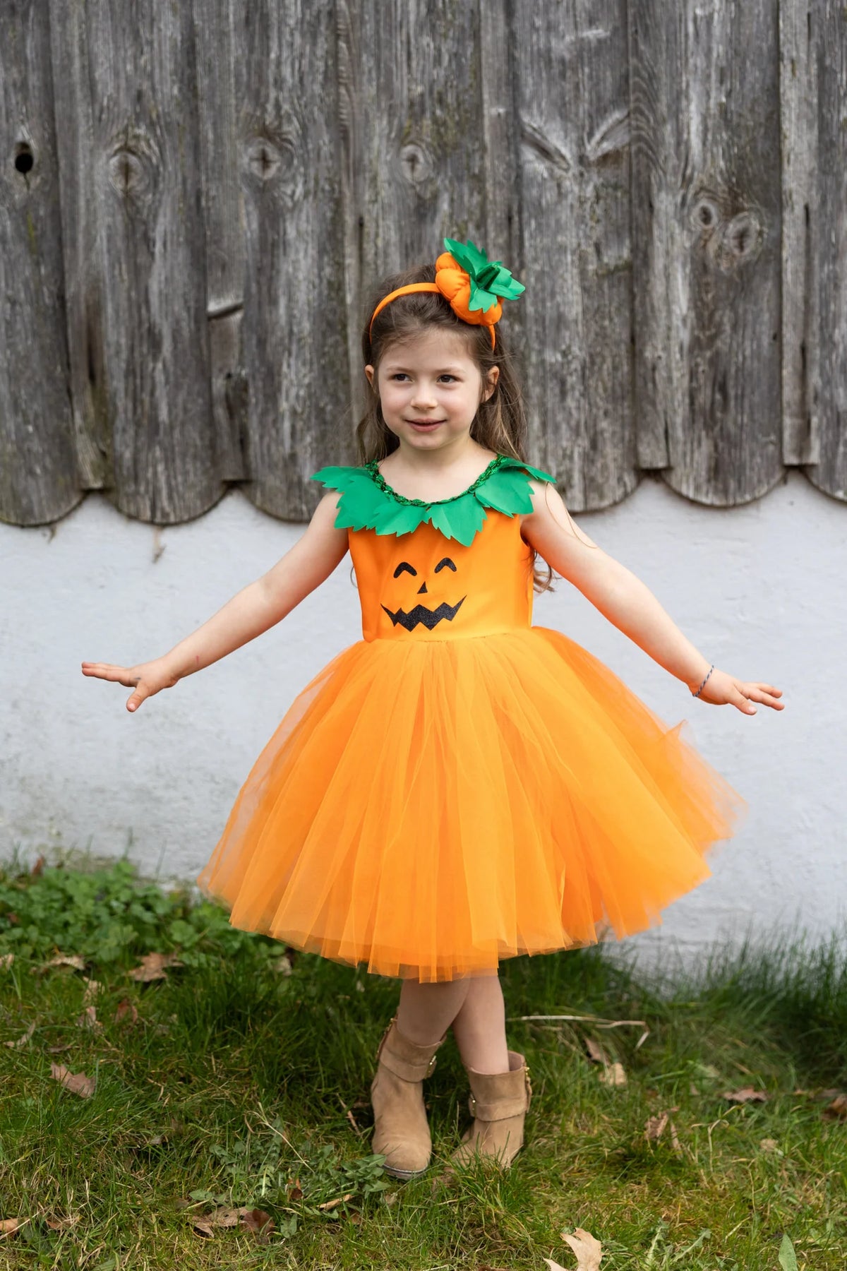 Pumpkin Patch Princess Dress