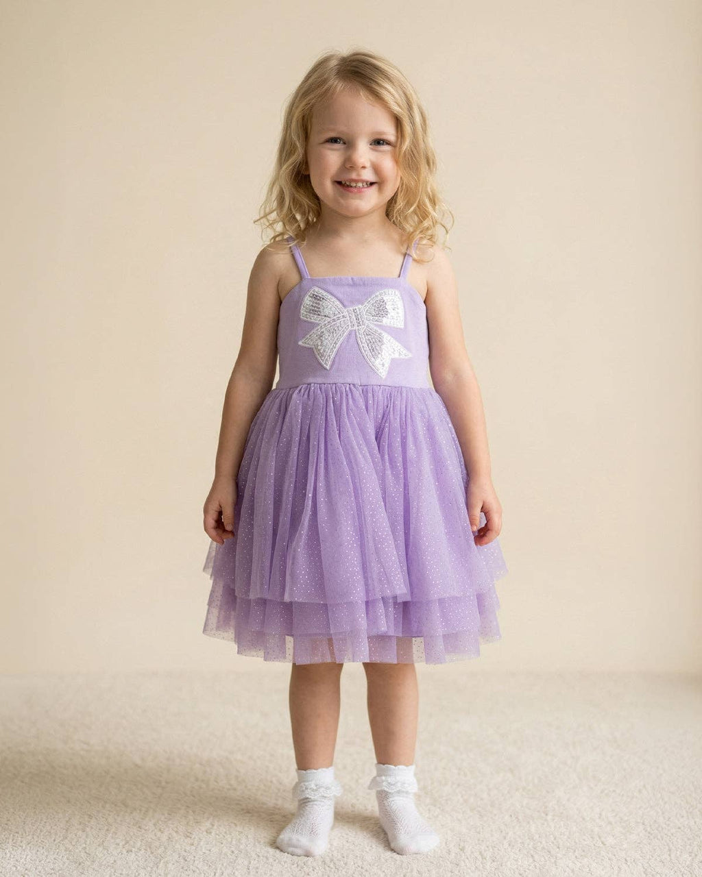 Lucy Tutu Dress: Purple