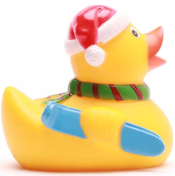 Santa Claus Rubber Duck - Ski