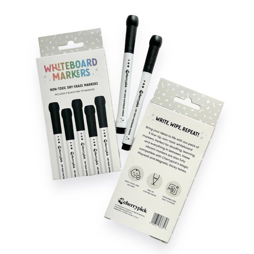 Whiteboard Dry-Erase Markers (5pc): Rainbow
